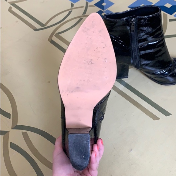 Steve Madden Patent Leather Boots - Picture 3 of 8